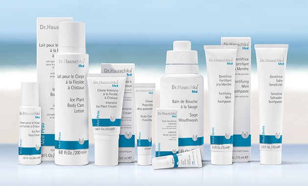 Picture of the Dr. Hauschka Med line products