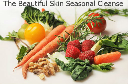 Image of fruit and vegetables for the Beautiful Skin Seasonal Cleanse