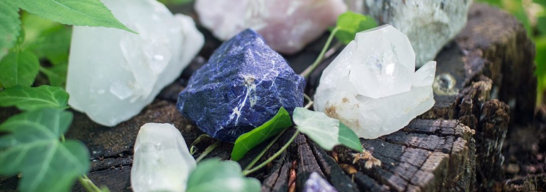 Energy, Crystal, and Sound Healing - Rough Cut Gemstones