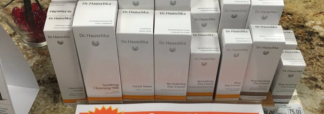 Image of Dr. Hauschka products in their boxes