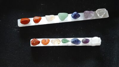 Photo of 6 and 8 inch Chakra Wands