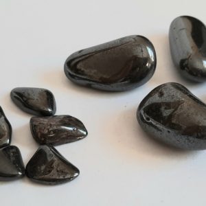 Image of both small and large sized Hematite