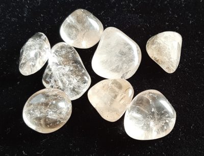 Image of eight Smokey Quartz Crystals