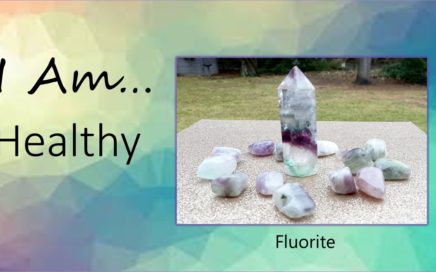 Photo for the I Am Crystal Video Series - I AM Healthy with a photo of Fluorite