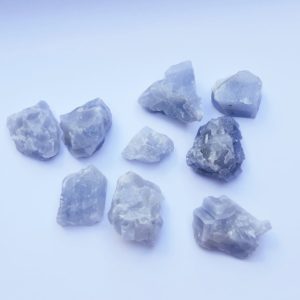 Photo of Blue Calcite Crystals
