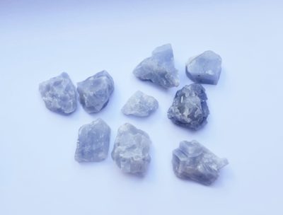 Photo of Blue Calcite Crystals