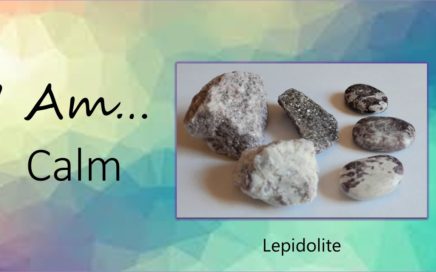 Photo for the I Am Crystal Video Series - I AM Calm with image of Lepidolite
