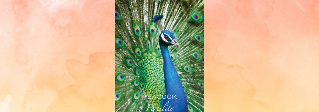 Crystal Nature Tarot card 3 Peacock - Fertility