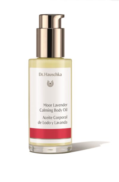 Photo of Dr. Hasuchka Moor Lavender Calming Body Oil bottle