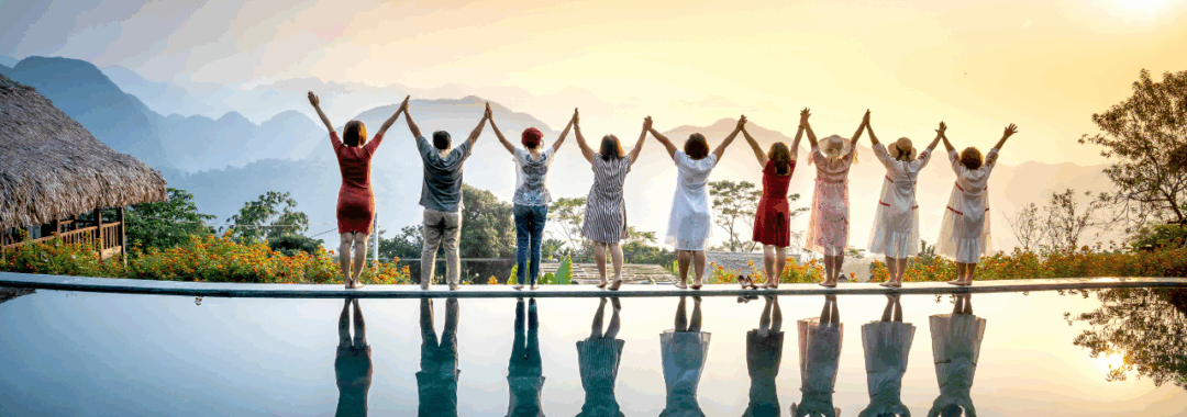 Image of women celebrating the summer solstice