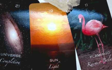 Image of 3 tarot cards for August 2025