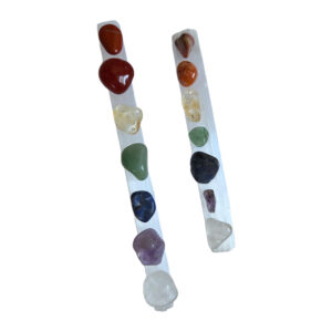 Selenite Crystal Chakra Wands