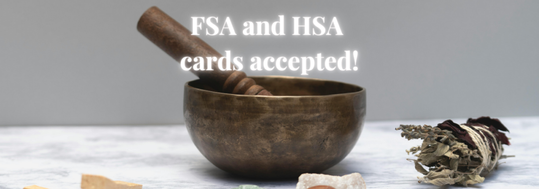 image stating FSA and HSA cards accepted